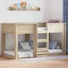 vidaXL Bunk Bed voor Kinderen Sonoma Eiken 100 x 200 cm Bewerkt hout