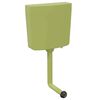 vidaXL Toiletstortbak met watertoevoer onderin 3/6 L olijfgroen
