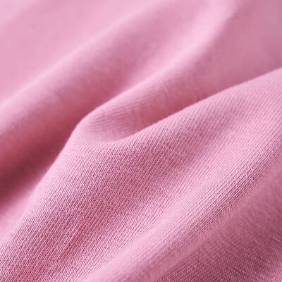 Kindershirt met lange mouwen 92 rozebruin