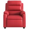 vidaXL Fauteuil verstelbaar kunstleer rood
