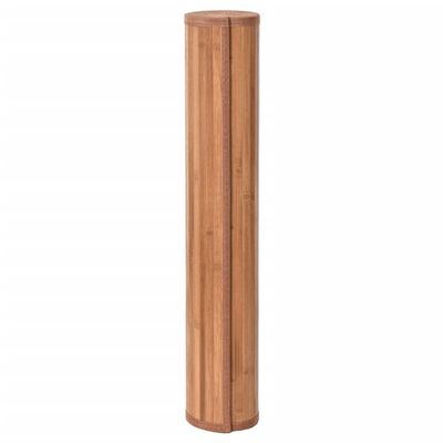 vidaXL Vloerkleed rechthoekig 100x400 cm bamboe naturel