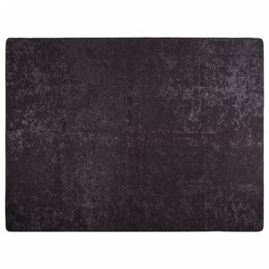 vidaXL Vloerkleed wasbaar 400x300 cm antracietkleurig