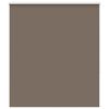 vidaXL Rolgordijn verduisterend koffie 130x130 cm stofbreedte 126,6 cm