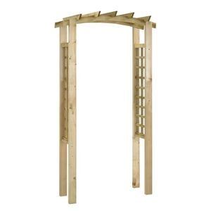 vidaXL Tuinboog 110x60x210 cm ge&iuml;mpregneerd massief grenenhout