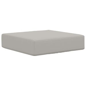 vidaXL Buiten Zitkussen Grijs 40 x 40 x 8 cm 100% Polyester
