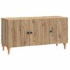 vidaXL TV-kast Artisanaal eiken 99 x 34,5 x 50 cm Bewerkt hout