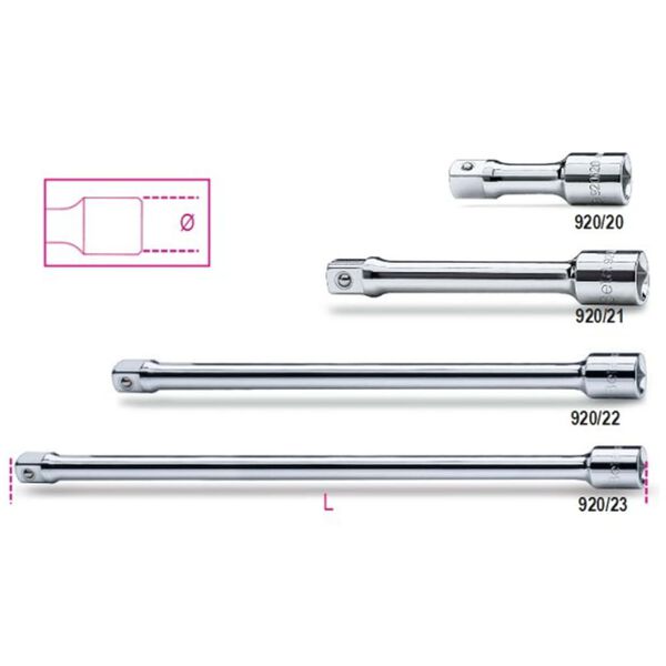 Beta Tools Boorverlengstuk 1/2" 920/21
