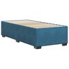 vidaXL Bedframe fluweel blauw 100x200 cm