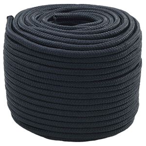 vidaXL Boottouw Koninklijk Blauw 250 m Polyester