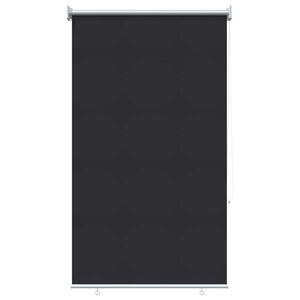 vidaXL Buitenrolgordijn UV-bescherming Antracietkleurig 60 x 230 cm