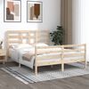 vidaXL Bedframe massief hout 150x200 cm