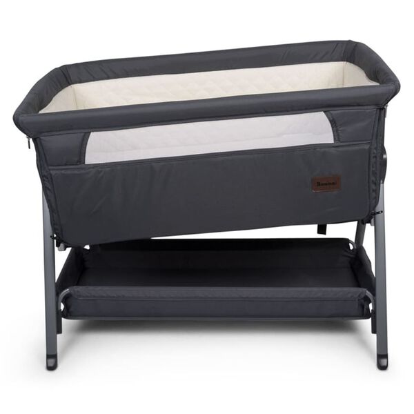 Baninni Co-sleeper Elia 92x55x82 cm donkergrijs