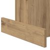vidaXL Bijzettafel Artisan Eiken 44,5 x 45 x 55 cm Bewerkt hout
