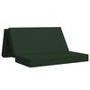 vidaXL Vouwbare Bankbed 120 x 67 x 45 cm Donkergroen