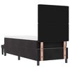 vidaXL Boxspring bed met matras Zwart 80 x 200 cm Fluweel