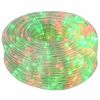 vidaXL Led-kerstlichtslang 120 LED's Rood, Groen 5 m