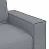 vidaXL Sofa Stoel Lichtgrijs 60 cm Stof