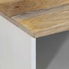 vidaXL Tv-meubel 100x33,5x46 cm massief mangohout