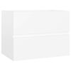 vidaXL Wastafelkast 60x38,5x45 cm bewerkt hout wit
