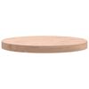 vidaXL Tafelblad rond &Oslash;50x4 cm massief beukenhout