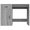 vidaXL Bureau 100x49x75 cm bewerkt hout grijs sonoma eikenkleurig