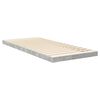 vidaXL Vloer bedframe Beton Grijs 75 x 190 cm Bewerkt hout