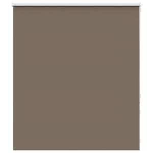 vidaXL Rolgordijn verduisterend koffie 120x130 cm stofbreedte 116,6 cm
