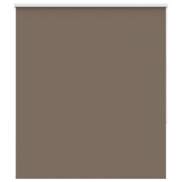 vidaXL Rolgordijn verduisterend koffie 120x130 cm stofbreedte 116,6 cm