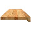 vidaXL Traptreden 12 st 90x25x2 cm massief eikenhout lichtbruin