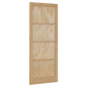 vidaXL Binnendeur 83 x 232 cm Multiplex Naturel