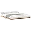 vidaXL Bedframe Bruin 180 x 210 cm Massief grenenhout