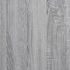 vidaXL Hoge kast 80x42,5x185 cm bewerkt hout grijs sonoma eikenkleurig
