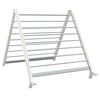 vidaXL Droogrek voor badkuip uitschuifbaar 53-90 cm aluminium