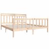 vidaXL Bedframe massief hout 180x200 cm