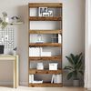 vidaXL Boekenkast met plank Oudhout 80 x 30 x 198 cm Bewerkt hout