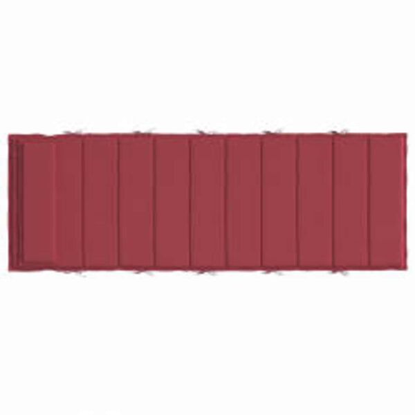 vidaXL Zon Loungerkussen Wijnrood 178 x 60 x 4 cm Oxford stof