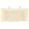 vidaXL Papieren zakken 50 st met hengsels 32x17x25 cm geel