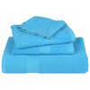 vidaXL 8-delige Handdoekenset FROGN 360 g/m&sup2; turquoise