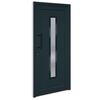 vidaXL Voordeur 98x200 cm PVC antracietkleurig