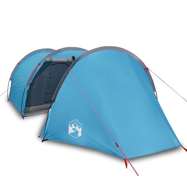 vidaXL Tunneltent 4-persoons waterdicht blauw