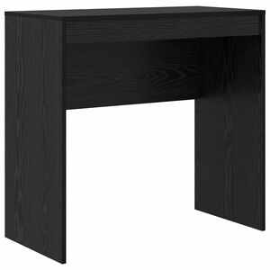 vidaXL Bureau Zwart Eiken 80 x 40 x 76 cm