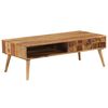vidaXL Salontafel 110x50x37 cm acaciahout met honing afwerking