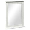 vidaXL Spiegel VIGO Antiek wit 55,5 x 5 x 70 cm Massief grenenhout
