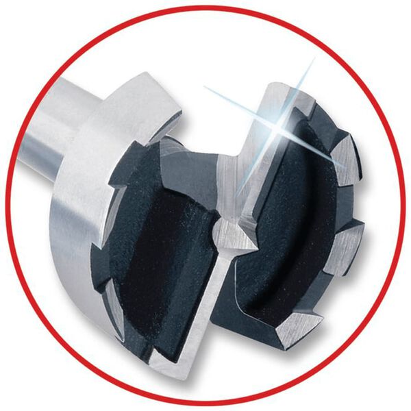 wolfcraft Houtcilinderboor met ronde schacht 3325000