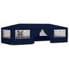 vidaXL Partytent met zijwanden professioneel 90 g/m&sup2; 4x9 m blauw