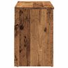 vidaXL Schoenenbank 80x30x45 cm bewerkt hout oud houtkleurig