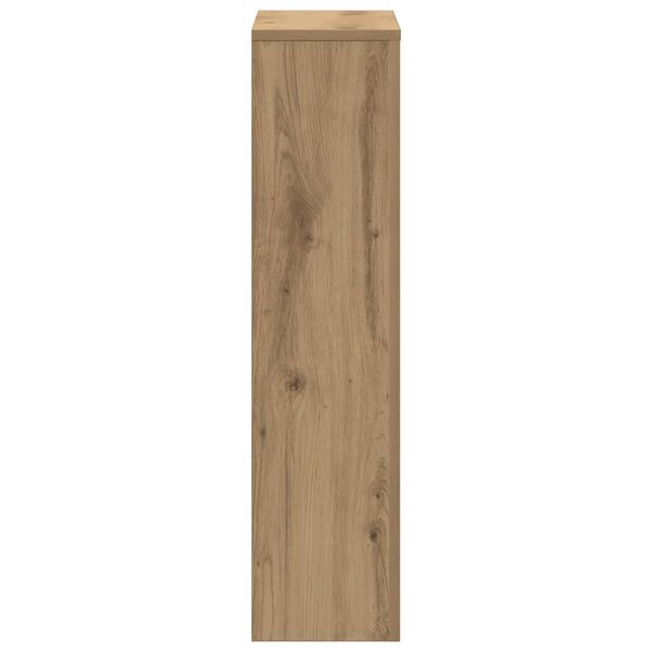 vidaXL Radiatorombouw 78x20x82 cm bewerkt hout artisanaal eikenkleur
