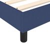 vidaXL Boxspring bed stof blauw 140x200 cm