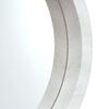 vidaXL Wandspiegel met band &Oslash; 35 cm wit