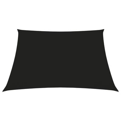 vidaXL Zonnescherm vierkant 4,5x4,5 m oxford stof zwart